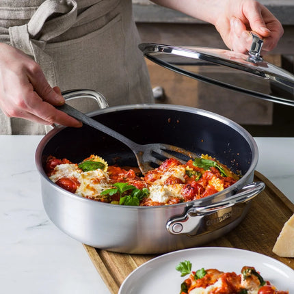 GreenPan Premiere Hapjespan met deksel RVS 26 cm