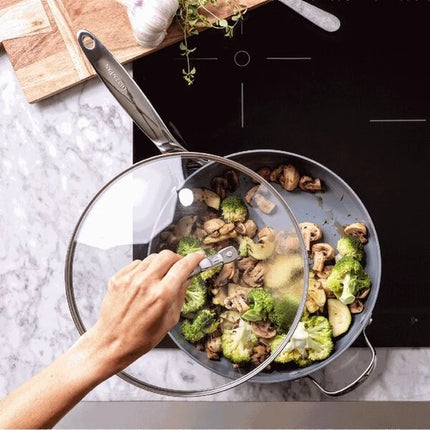 GreenPan Universele Glazen Deksel Gehard Glas sfeer
