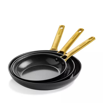 GreenPan One-Five Koekenpannenset Black 20, 24 en 28 cm