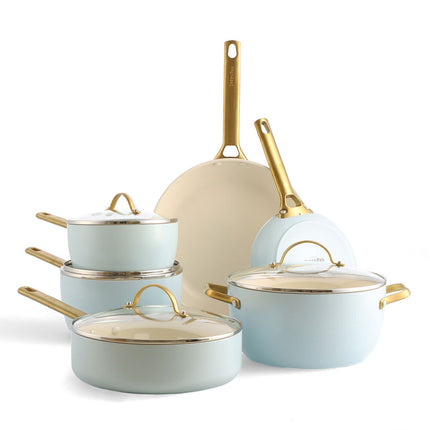 GreenPan Padova Pannenset 10 delig Light Blue