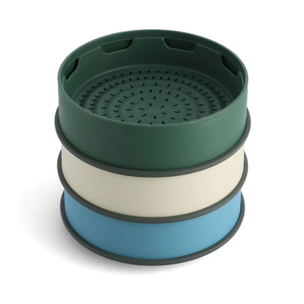 Greenpan Steamy Stoominzet 24cm - Groen
