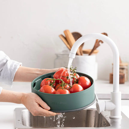Greenpan Steamy Stoominzet 24cm - Groen
