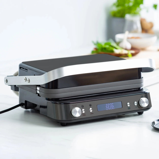 GreenPan Bistro Contact Grill - PFAS vrij Zwart