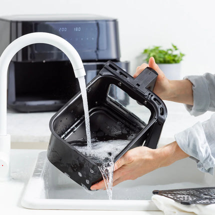 GreenPan Bistro AirFryer DUAL XL + 8delig Bak set PFAS-vrij