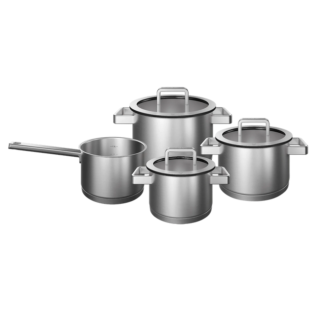 KOQI Downdraft Pannenset Polaris 4-delig