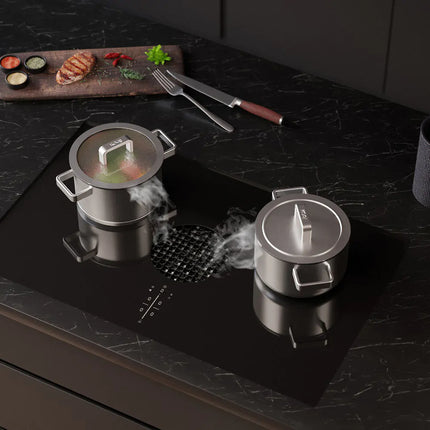 KOQI Downdraft Pannenset Polaris 4-delig
