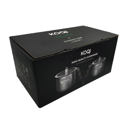 KOQI Downdraft Pannenset Polaris 4-delig