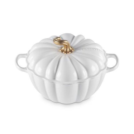 Le Creuset Braadpan Pompoen Wit 24cm