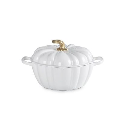 Le Creuset Braadpan Pompoen Wit 24cm