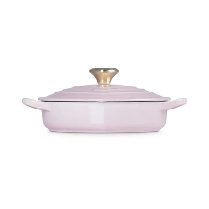 Le Creuset Lage Braadpan Hartvormig 20cm / 1L - Shell Pink