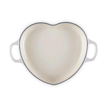 Le Creuset Lage Braadpan Hartvormig 20cm / 1L - Shell Pink
