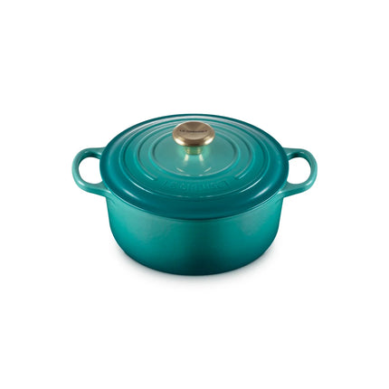 Le Creuset braadpan Signature Bleu Riviera