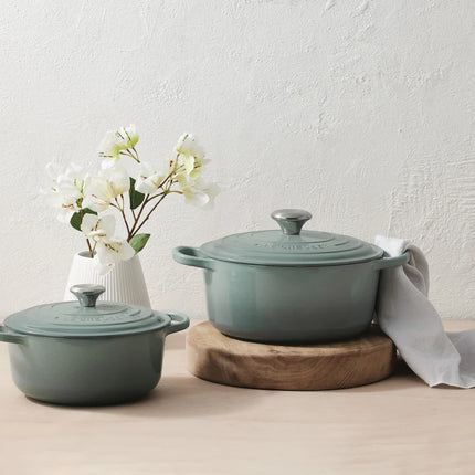 Le Creuset braadpan Signature Sea Salt