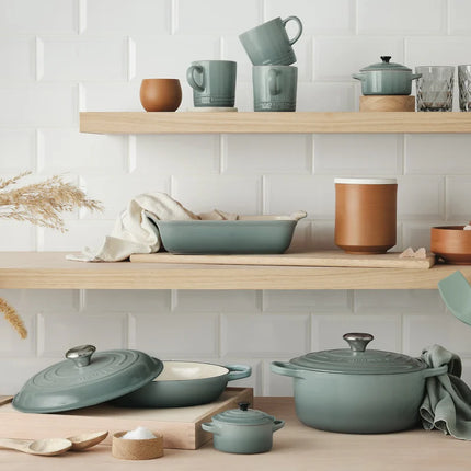 Le Creuset braadpan Signature Sea Salt