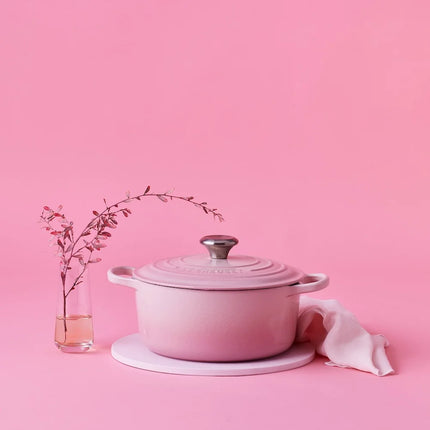 Le Creuset braadpan Signature Shell Pink