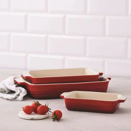 Le Creuset ovenschaal Kersenrood sfeer foto