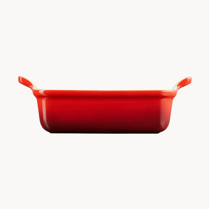 Le Creuset ovenschaal Kersenrood voorzicht