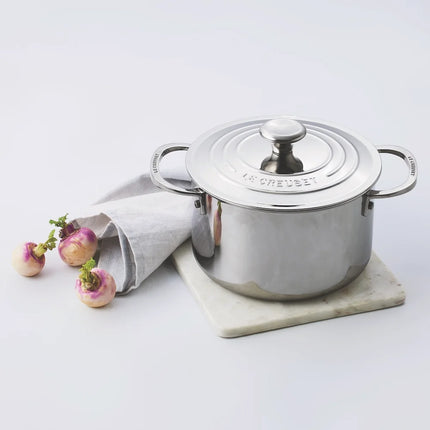 Le Creuset Signature RVS Pannenset 5 delig