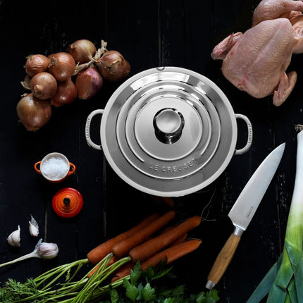 Le Creuset Signature RVS Pannenset 5 delig