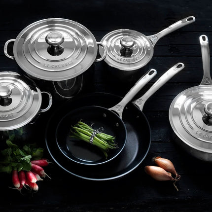 Le Creuset Signature RVS Pannenset 5 delig