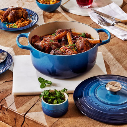 Le Creuset braadpan Signature Azure