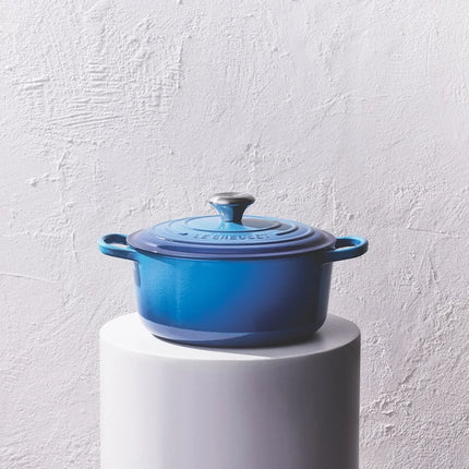 Le Creuset braadpan Signature Azure