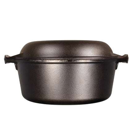 Lodge Double Dutch Braadpan - 26 cm voorzijde