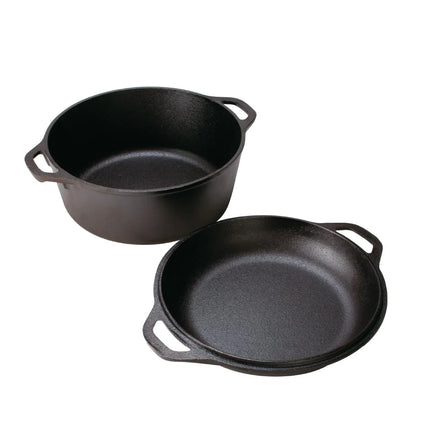 Lodge Double Dutch Braadpan - 26 cm koekepan