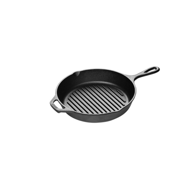Lodge Ronde Cast Iron Grill Pan 26 cm