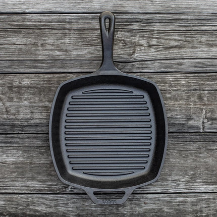 Lodge Square Cast Iron Grill Pan 26x26 cm