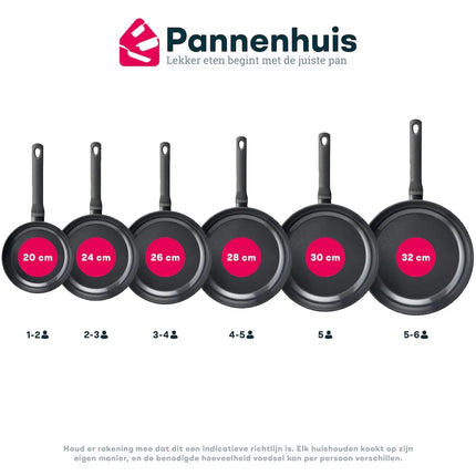 Greenpan Padova koekenpannenset 3 delig - Taupe, groen