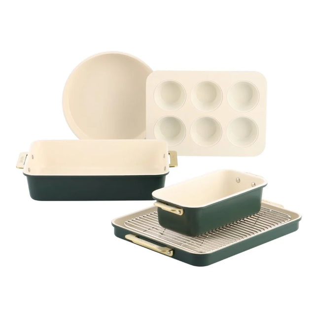 GreenPan Padova Keramische Bakset 6-delig Pine Green