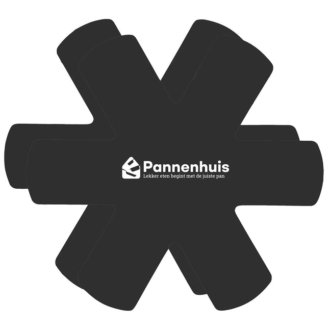 Pannenhuis Panbeschermer 2-delig 38x38 - Antraciet