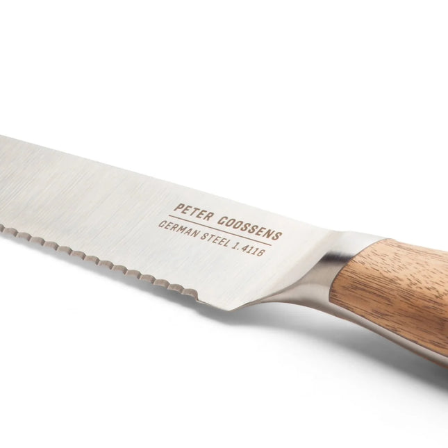 BK Peter Goossens Multifunctioneel mes 13 cm - acaciahout