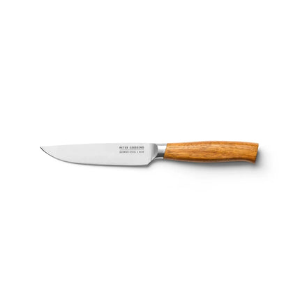 BK Peter Goossens Steakmessenblok met 6 steakmessen - acaciahout