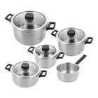 Demeyere Comfort 3 pannenset 5 delig