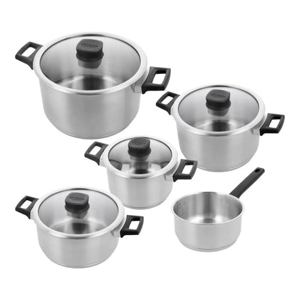 Demeyere Comfort 3 pannenset 5 delig