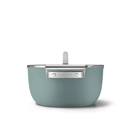 SMEG braadpan keramische coating Emerald Green 24cm