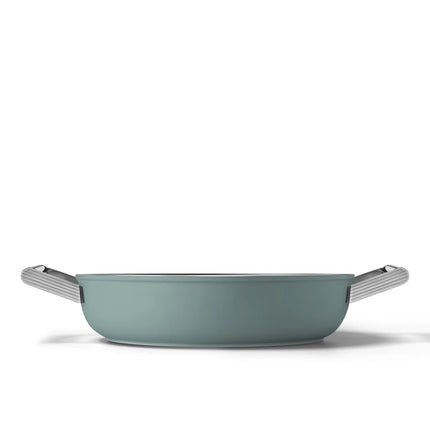 SMEG hapjespan keramische coating Emerald Green 28cm