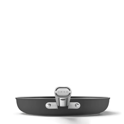SMEG koekenpan keramische coating Zwart
