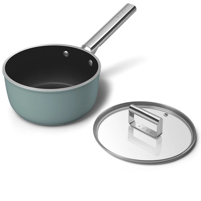 SMEG steelpan keramische coating Emerald Green 20cm