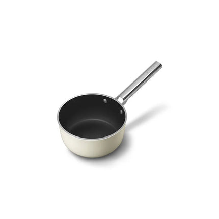 SMEG steelpan keramische coating Creme 20cm