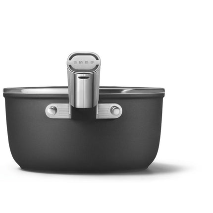 SMEG steelpan keramische coating Zwart 20cm