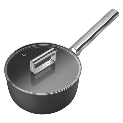 SMEG steelpan keramische coating Zwart 20cm