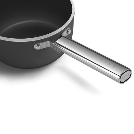 SMEG steelpan keramische coating Zwart 20cm