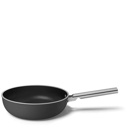 SMEG wokpan keramische coating Zwart 30cm