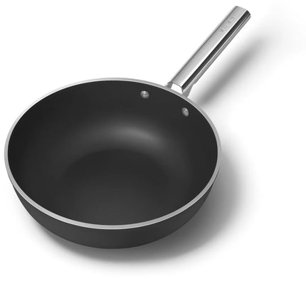 SMEG wokpan keramische coating Zwart 30cm