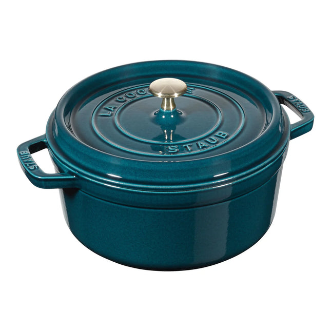 Staub Braadpan Gietijzer La Mer Blauw 24 cm pan