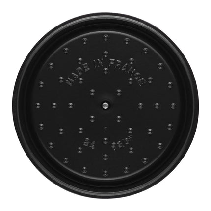 Staub braadpan La Cocotte Kersenrood deksel