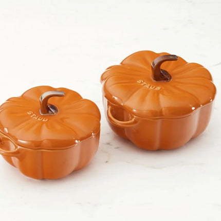 Staub Keramiek Pompoen Cocotte Kaneel 12cm / 0.5L